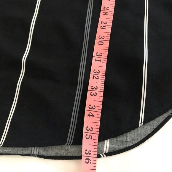 A.N.A.  A New Approach Black and White Shirt Dress - Picture 15 of 15